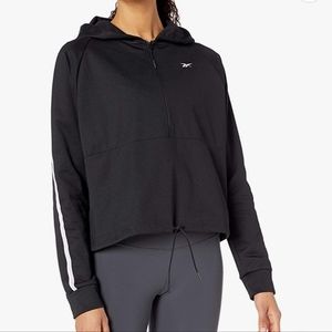 Reebok workout ready quarter zip hoodie